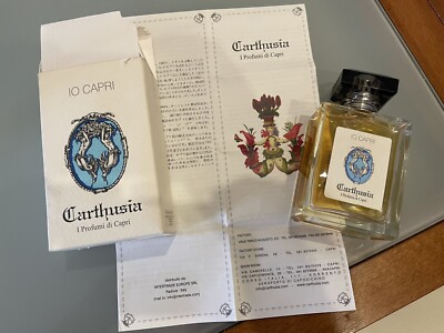 @ CARTHUSIA IO CAPRI - EAU DE TOILETTE EDT  @ 80/100ML - Very Rare