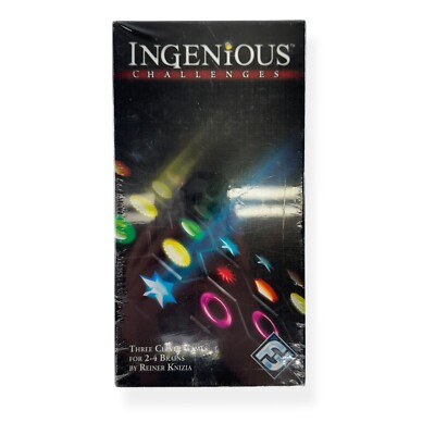 Fantasy Flight Games Ingenious Challenges 3 Clever Games For 2-4 Brains (2010) 