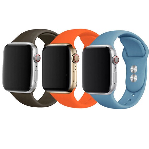 3Pack Silicone iWatch Sport Band Strap For Apple Watch Ultra2 9 8 7 6 SE 44/49mm - Picture 30 of 40