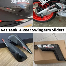 For Aprilia RS660 Tuono660 21-23 Rear Swingarm+Gas Tank Sliders Protector Cover 