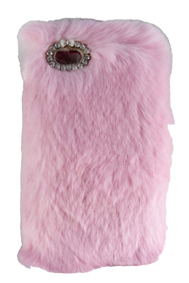 So Furry Faux Fur Case for iPhone 5/5s, Pink