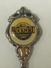 Vintage Souvenir Spoon Collectible Rockport Boat Line Ontario Canada