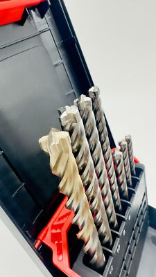 Würth Zebra Betonbohrer Hammerbohrer SDS Plus Quadro - L Vario 7 tlg.