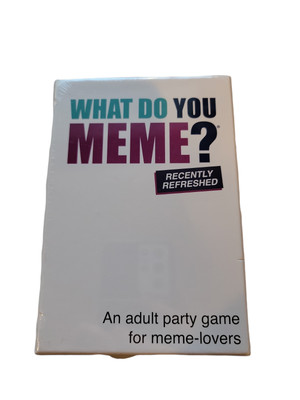 What Do You Meme? Recently Refreshed Card Game - Sealed In plastic