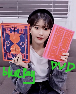 IU Lee Ji Eun 2022 THE GOLDEN HOUR CONCERT BLUE RAY & DVD
