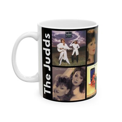 The Judds Ceramic Mug 11oz, Music Fan Gift, Coffee Cup, Pop Culture Kitchen