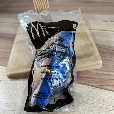 NEW McDonald's Power Rangers Dino Thunder DIMETRO ZORD Happy Meal Toy ...