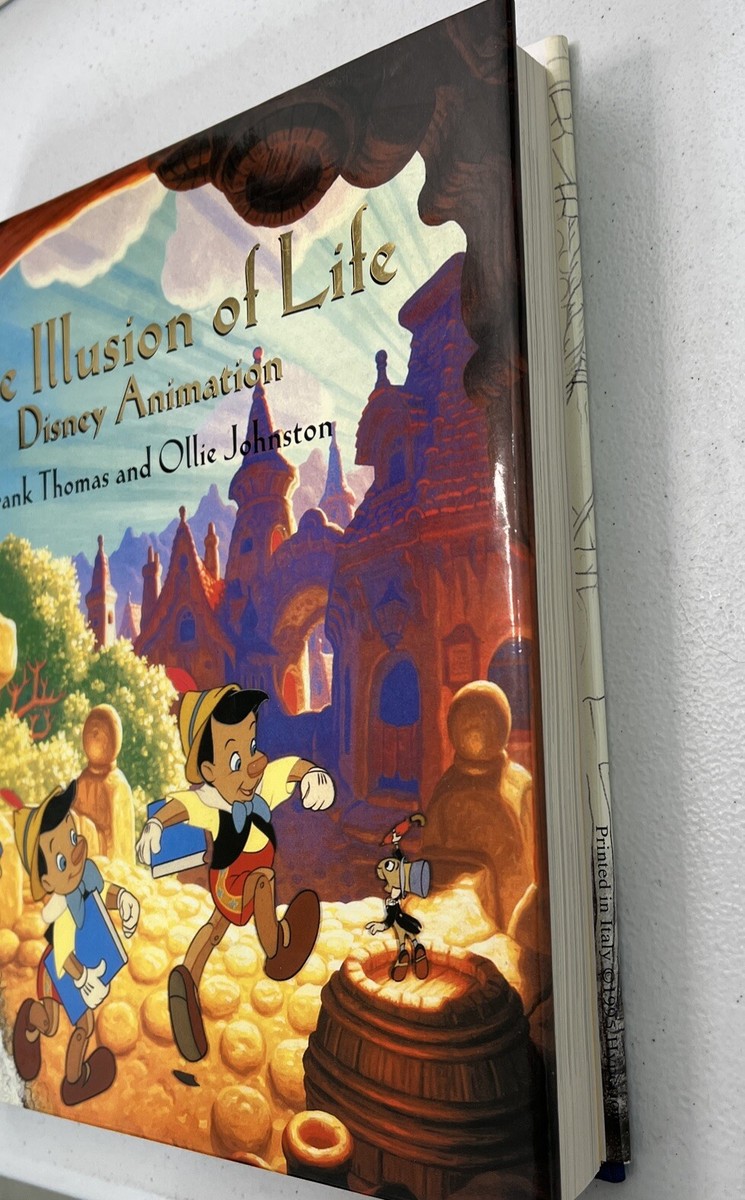 洋書　The Illusion of Life Disney The Illusion of Life: Disney Animation by Ollie Johnston (1995-10