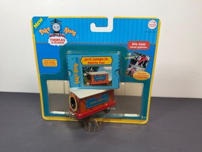 Thomas & Friends Tank Engine Take Along JACK JUMPS IN MOVIE CAR 2006 Train