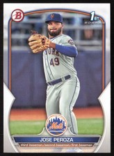 2023 Bowman Prospects Jose Peroza #BP-149 New York Mets