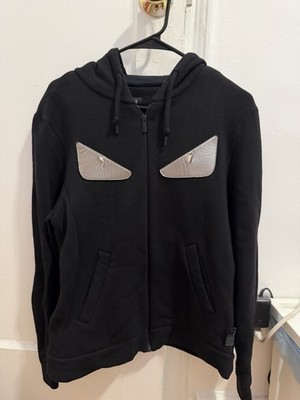 Fendi Monsters Wool Zip Up Jacket In Very Good Condition Size IT 44