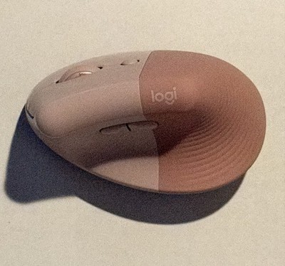 Logitech Lift Vertical Ergonomic Mouse, Wireless, Rose [910-006472] *NO DONGLE*