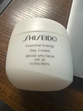Essential Energy Day Cream SPF 20 by Shiseido for Women - 1.7 oz, new w/o box