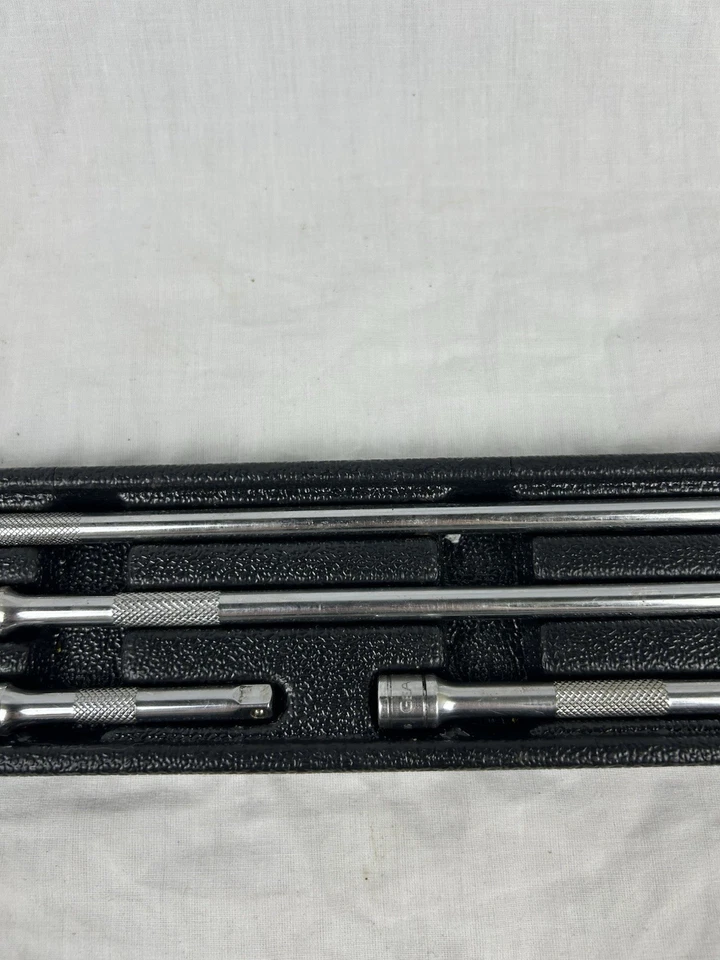 LLAVE DE ENGRANAJES 6 piezas. Juego de extensión de unidad de 1/4" 2", 3", 4", 6" y 14" 42373 + Universal Foto 3 de 4