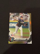 Logan Webb Team USA  2026 World Baseball Classic Topps NOW Card 28 Gold Foil /50