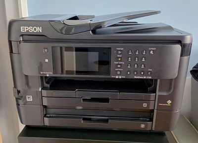 #ad #ad Epson WorkForce WF 7720 Wide Format Printer Scanner Copier Low Page Count $159.99