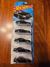 5 Hot Wheels 98 Honda Prelude Black 2026 136250 Fast Ship