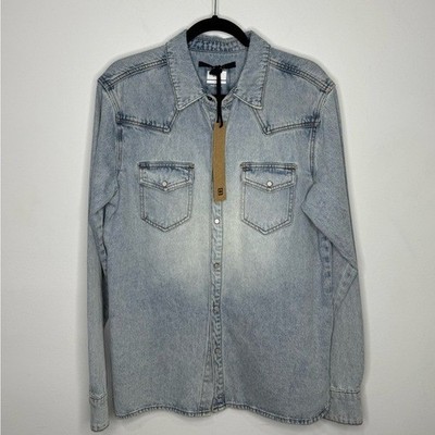 Ksubi Whiplash Paragon Shirt Denim Men s Medium