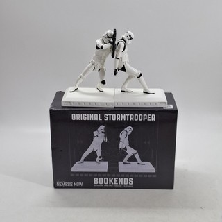 Original Stormtrooper Bookends Nemesis Now Star Wars Resin Figures Boxed Damaged