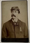 Civil War Union Soldier Photo Late 19th Century Or Early 20th In Uniform