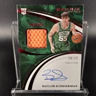 Baylor Scheierman 2024-25 Immaculate Sneaker Swatch Rookie Patch Auto RPA 20/25