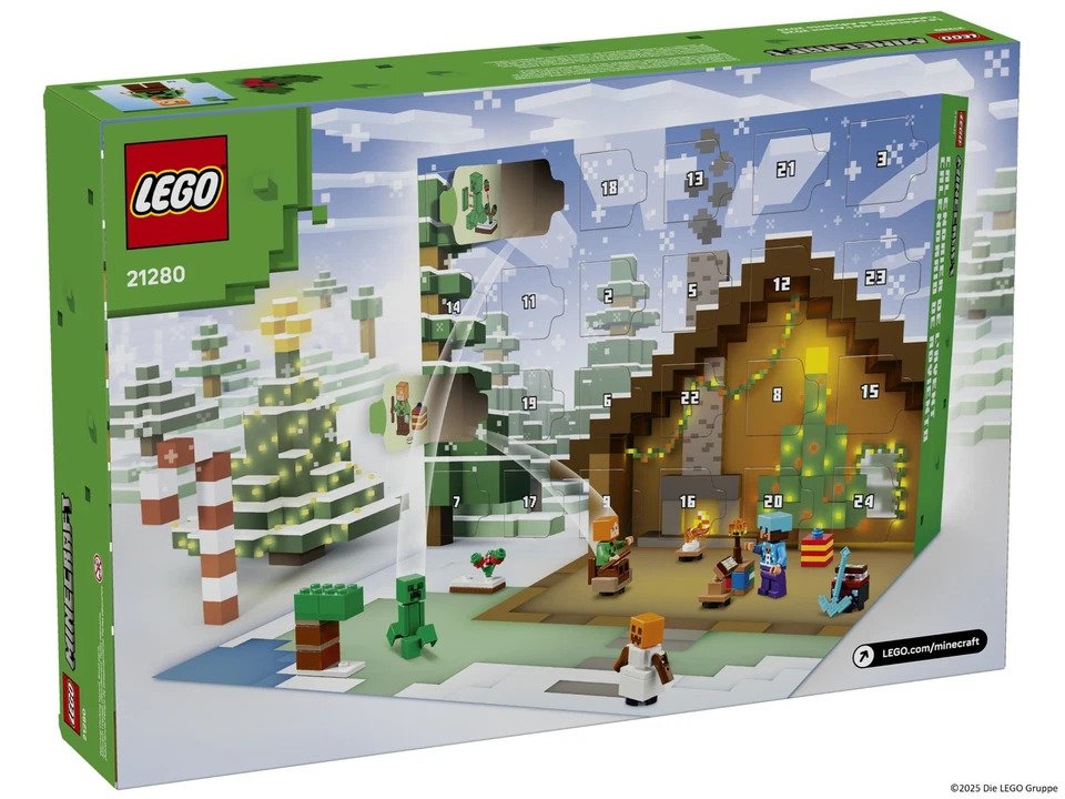 LEGO® 21280 Minecraft Adventskalender I Weihnachtskalender mit 12 tollen Figuren - Bild 2 von 4