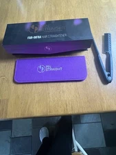 Pin Straight Far Infra Hair Iron Straightening or Curling