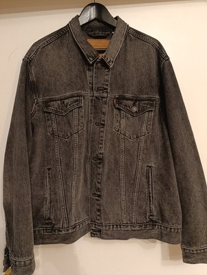 Levi's Jeansjacke Herren Grau XL Neu