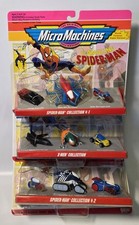 Micro Machines Lot Spider-Man X-Men Collection Unopened Sealed New Lot of 3