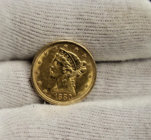 1880 Liberty Head Gold — photo from the most recent tracked eBay sale