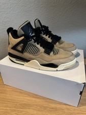 Size 9.5W / 8M - Jordan 4 Retro Fossil / Mushroom USED