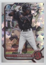 2022 Bowman Chrome Prospects Atomic Refractor Alvin Guzman #BCP-18 5x8