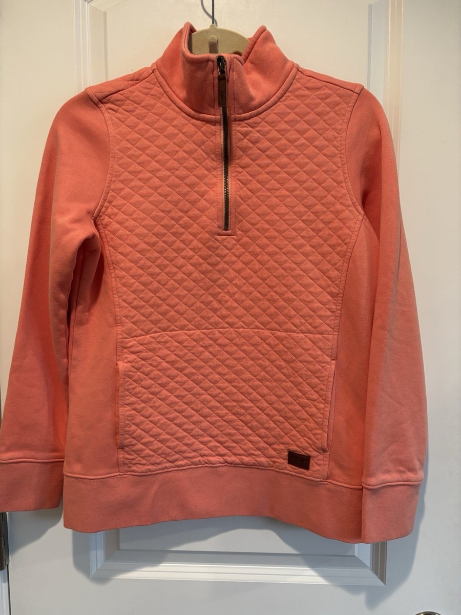 Quilted Quarter Zip Pullover Ll Bean Quilted Sweatshirt Womens