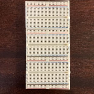 1,000 Tie Point Solderless Breadboard 6.5” X 3.25"