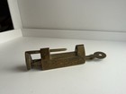 Antique Brass Padlock Chinese Small Lock And Key For Jewelry Boxes — photo 2