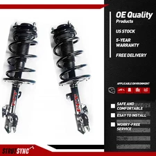 FCS OE Complete Front Struts for 2011-2014 Toyota Sienna 2WD (SE) 8 Seats