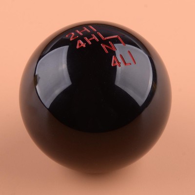 Black Ball Gear Knob Stick with Adapter Fit For Jeep Wrangler YJ TJ JK