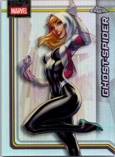 2026 Topps Chrome Marvel Comics #42 Ghost-Spider Refractor