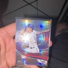 Topps 2024 Chrome Strokes Evan Carter Rookie Texas Rangers #S-23