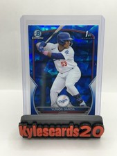 2023 Bowman Chrome SAPPHIRE PROSPECTS #BCP142 Yunior Garcia Los Angeles Dodgers