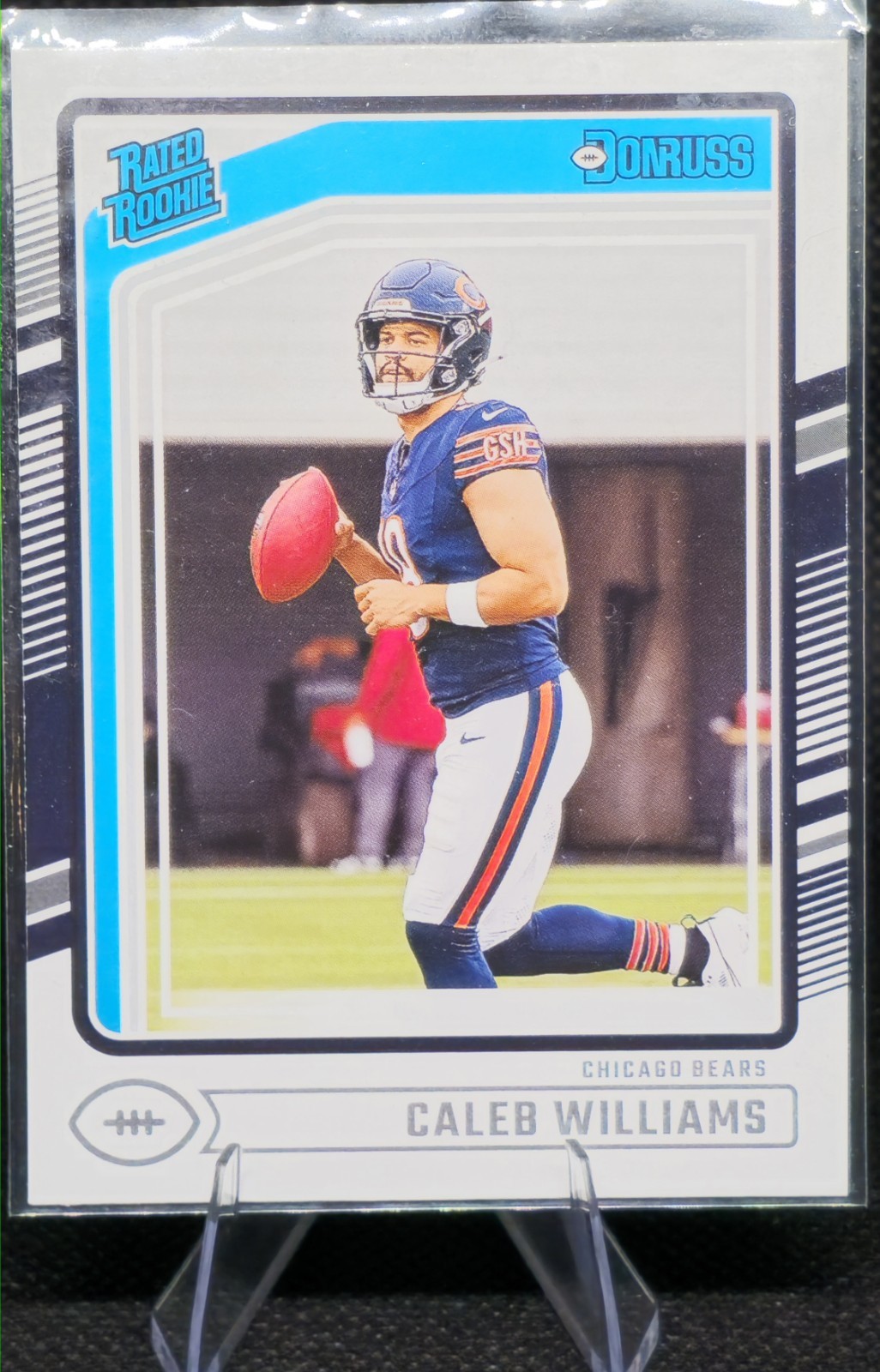 2024 Panini Donruss - Rated Rookie CALEB WILLIAMS #327 (RC) Chicago Bears