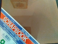 DELUXE CRAFT 12"X12" VINTAGE POSTBOUND SCRAPBOOK ALBUM