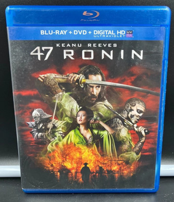 47 Ronin (Blu-ray + DVD + Digital HD) Keanu Reeves Missing One Disc