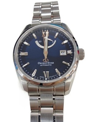 ORIENT Orient Star Power Reserve F6N4-UAD0 Navy Men's Used Watch #12102