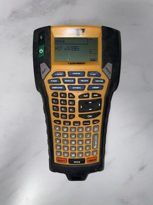 Dymo Rhino 6000 Label Maker Bundle W/Case Charger Owners Manila & Disks Working!