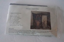 Christmas Applique Travel Pillow Cover Kit