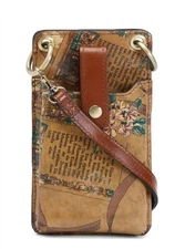 Patricia Nash Farleigh Cell Crossbody My European Trip RFID NWT MSRP 129 REDUCED