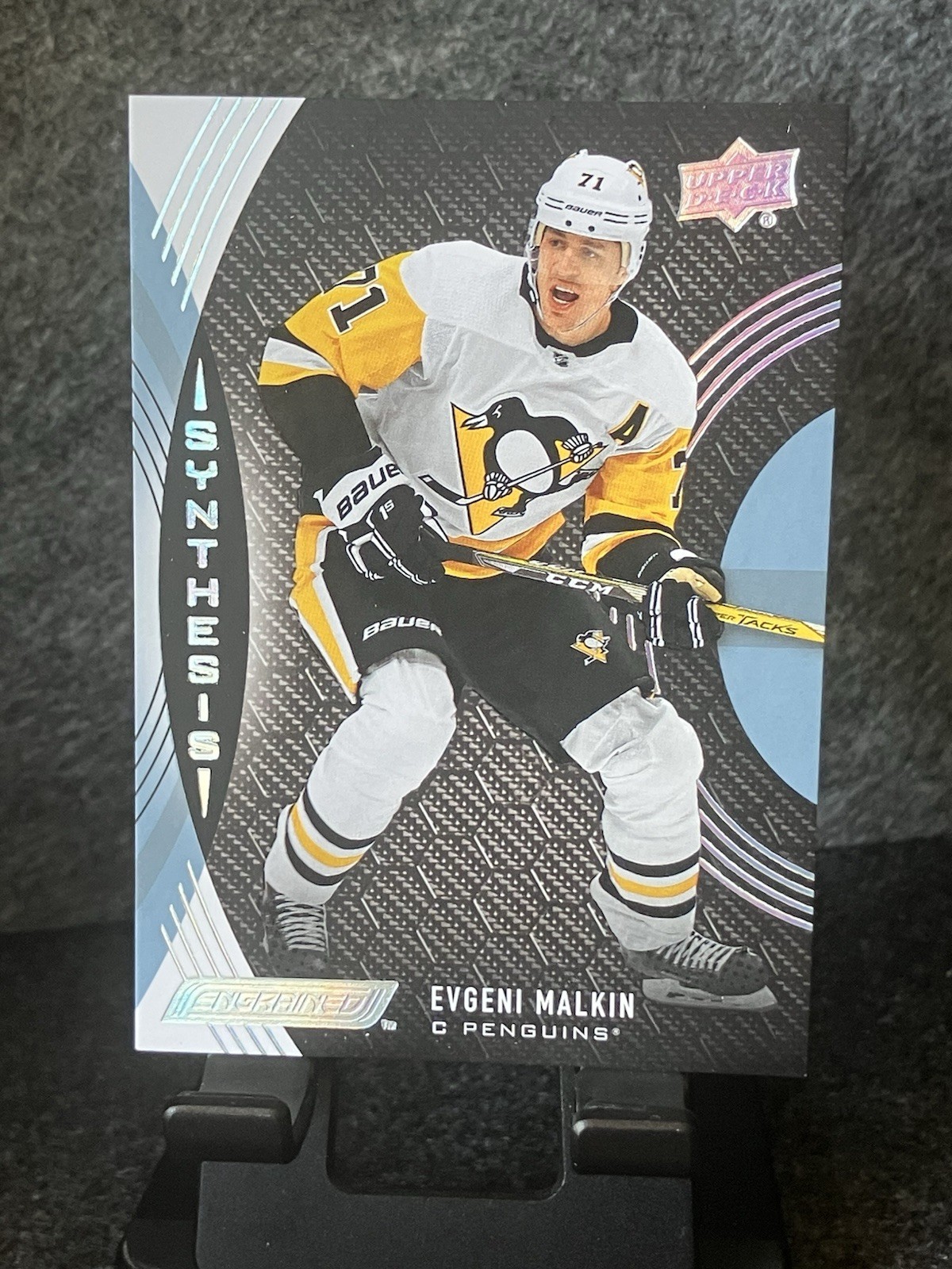 Evgeni Malkin #S-35 2018-19 Upper Deck Engrained Hockey Synthesis
