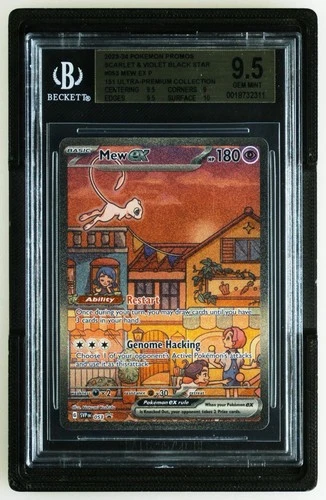 2023 Pokemon SVP EN-SV Black Star Promo 053 Mew EX 151 BGS 9.5
