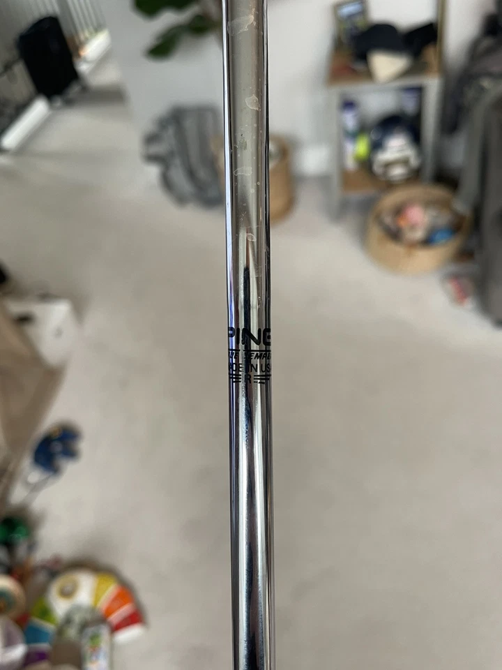 Hierro PING i5 punto blanco 5 - eje de acero flexible rígido PING Cushin (L9046) - diestro Foto 4 de 4